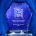 Healthcare Officer Award on blue velvet background